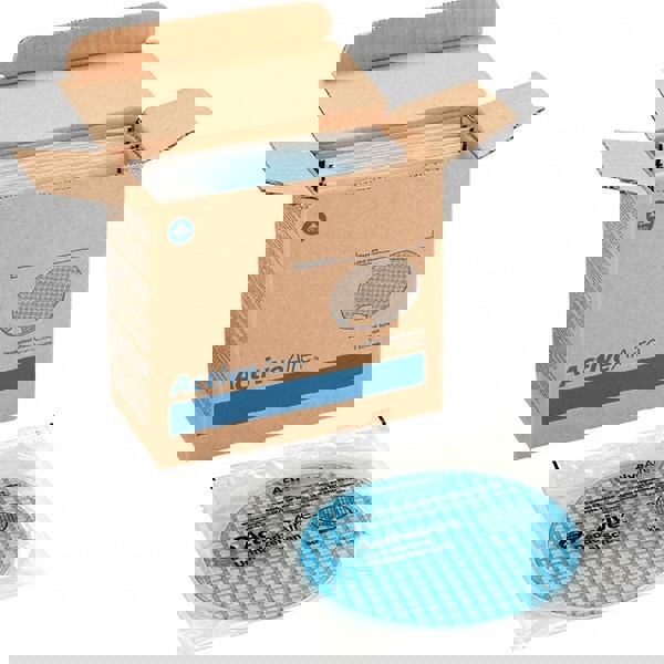 ActiveAire Deodorizer Urinal Screen, Coastal Breeze Scent, Blue, 12/Carton